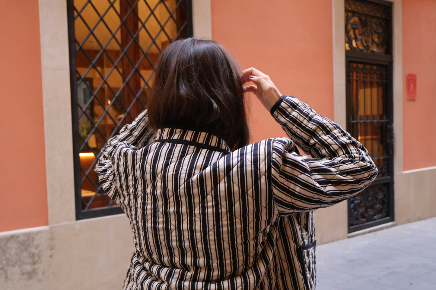 CHAQUETA RAYAS BYN