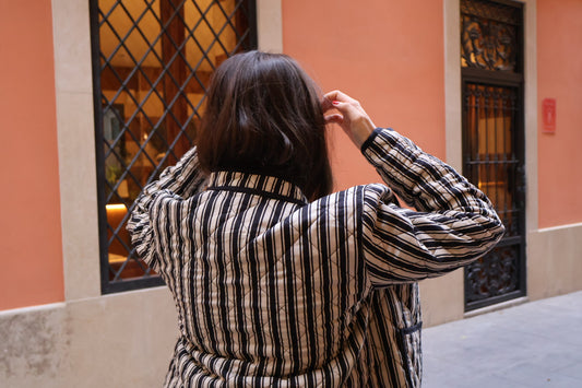 CHAQUETA RAYAS BYN