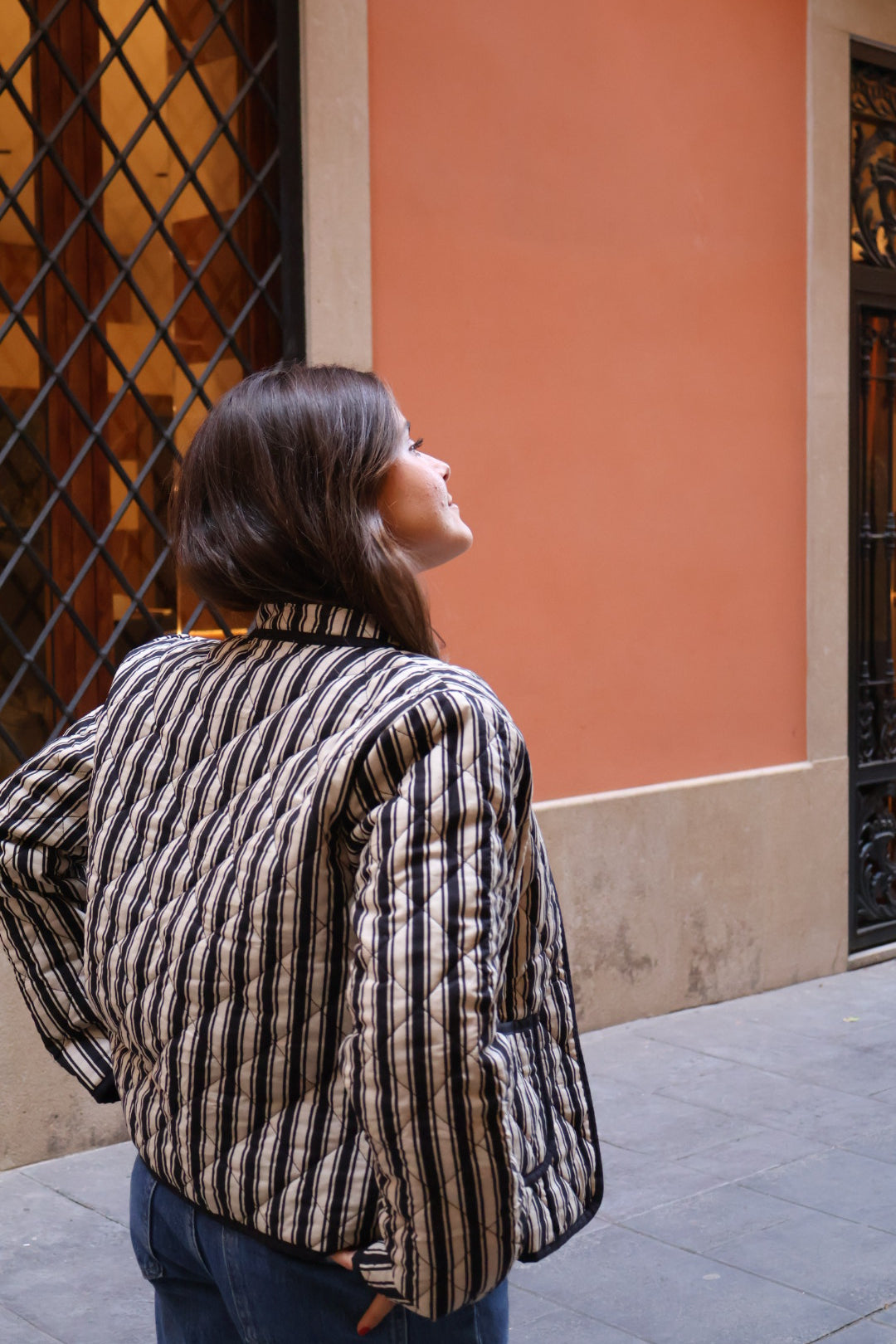 CHAQUETA RAYAS BYN